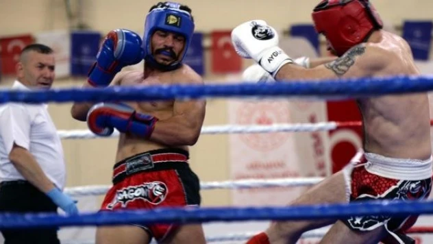 Ardahan'da İller Arası Kick Boks Zafer Kupası başladı