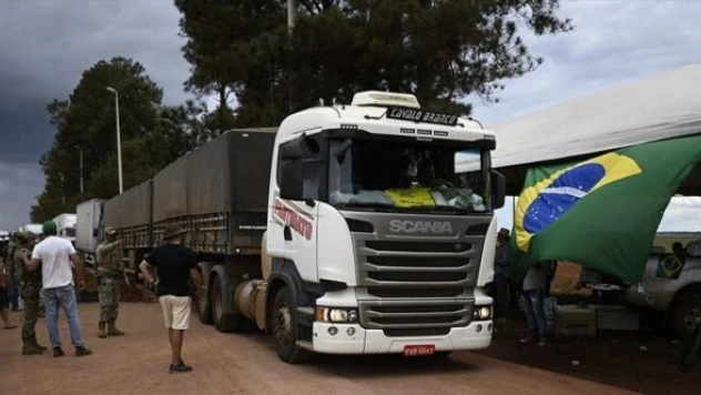 Brezilya'da kamyoncuların kapattığı yolların çoğu açıldı