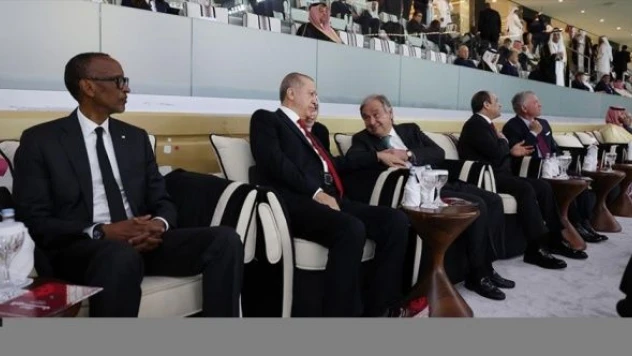 Erdoğan, 2022 FIFA Dünya Kupası açılış törenine katıldı