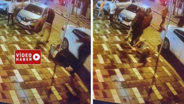 Deprem esnasında camdan böyle atladı...