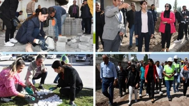 Doğubayazıt Belediyesi'nden ilçeye estetik dokunuş 