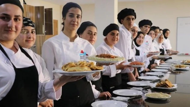 Geleceğin mutfak şefleri Ağrı'da  yetişiyor