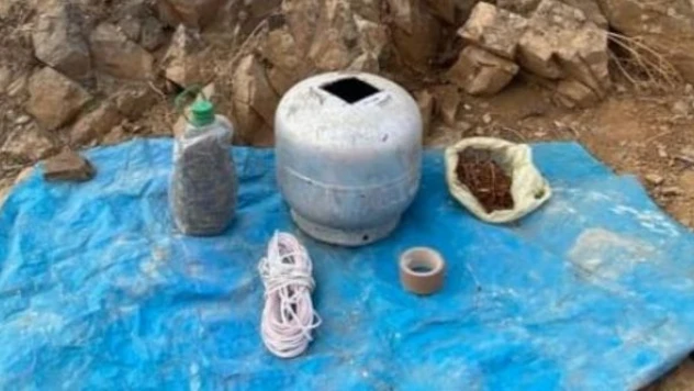 Hakkari kırsalında patlayıcı ele geçirildi