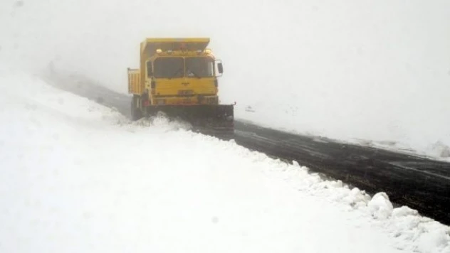 Muş'ta karla mücadele başladı
