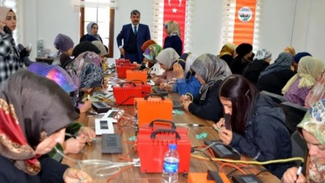 Muş'ta taşlar muma diziliyor