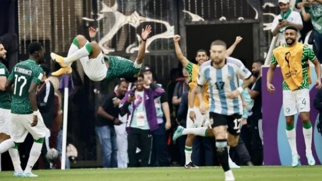 Suudi Arabistan'ın Arjantin galibiyeti ülkeye resmi tatil getirdi