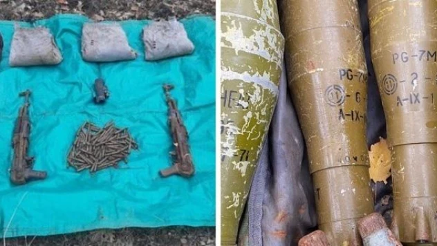 Tunceli'de silah ve mühimmat ele geçirildi