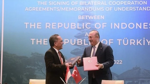 Türkiye ile Endonezya arasında 5 anlaşma imzalandı