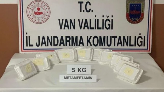 Van'da sentetik uyuşturucu operasyonu!
