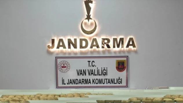 Van'da esrar operasyonu!