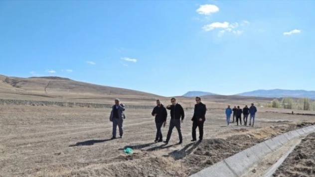 Van'da 200 hektar tarım arazisi suya kavuştu