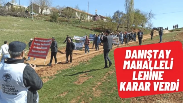Danıştay, Malatya'daki maden talanına dur dedi