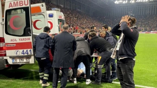 Göztepe-Altay maçında yaralanan taraftarın sağlık durumu iyiye gidiyor