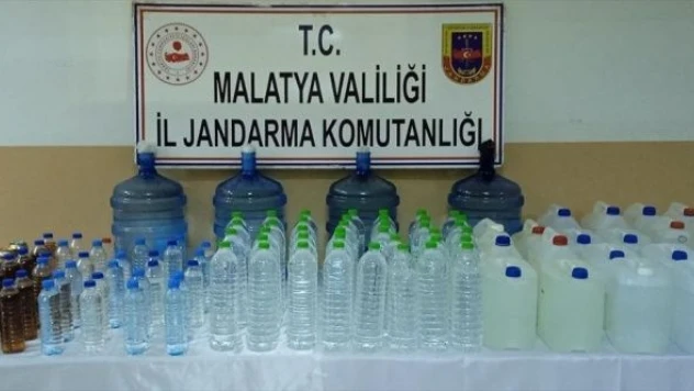 Malatya'da yılbaşı öncesi sahte içki operasyonu!