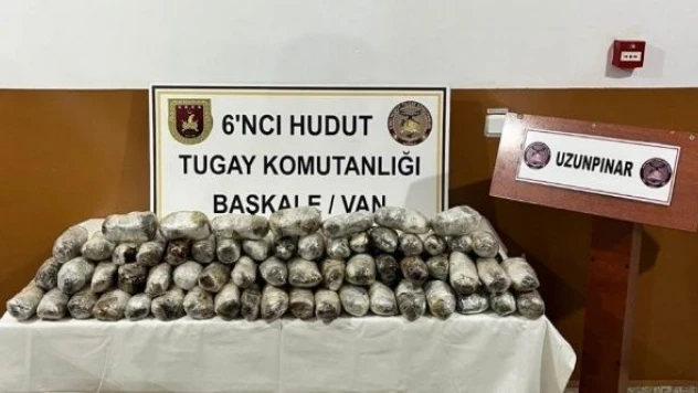 MSB : Van'da 47 kilogram uyuşturucu ele geçirildi