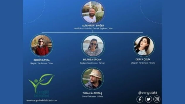 Van Gölü Aktivistlerinin yeni yönetimi belli oldu