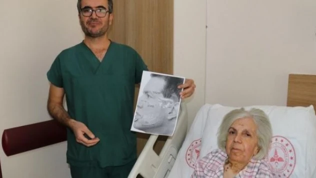 Yaşlı kadın 4 yıldır dinmeyen yüz ağrısından ameliyatsız işlemle kurtuldu
