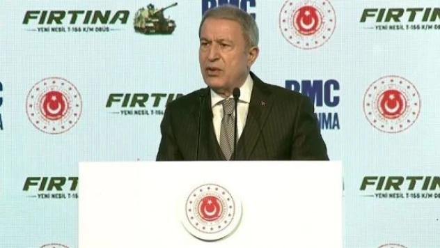 Bakan Akar: &quotFırtına Obüslerimiz düşmana korku salacak&quot