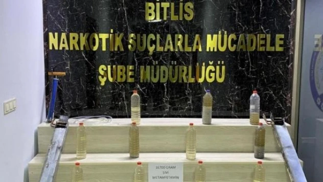 Bitlis'te uyuşturucu tacirlerine darbe