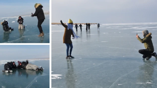 ''Buzda düşme korkusuna var''