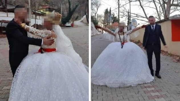 Çıktı dünyanın çivisi... Gelin erkek çıktı...