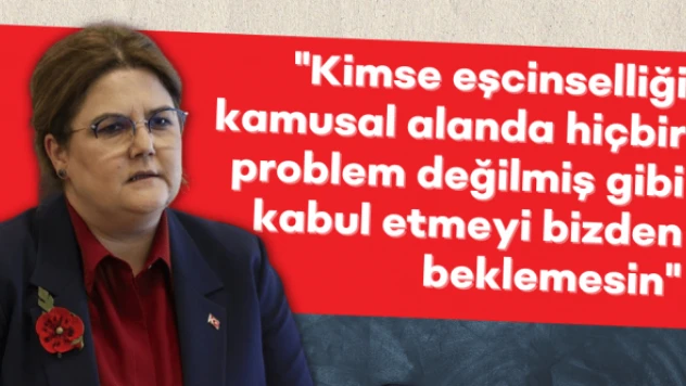 Derya Yanık'tan LGBT açıklaması