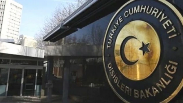 Dışişleri Bakanlığından kınama mesajı