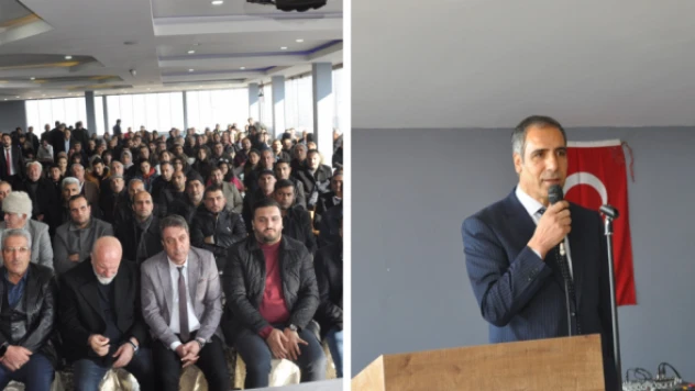 Muş'ta ''Bulanık Esnaf Kredi Kooperatifin Birleştirilmiş Olağan Kongresi''