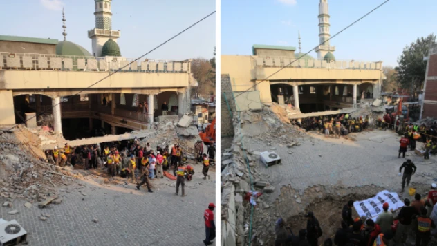 Pakistan'da camiye düzenlenen saldırıda 59 kişi hayatını kaybetti