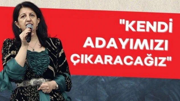 Selahattin Demirtaş ortak aday dedi... Pervin Buldan kendi adayları ile seçime gireceklerini işaret etti