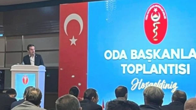 Kars Bölgesi VHO Başkanı Ödül oda başkanları toplantısı'na katıldı