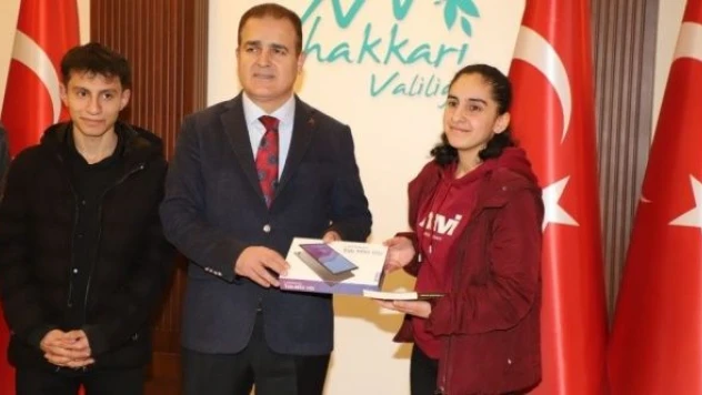 Yüksekovalı öğrenciler Türkiye ikincisi oldu