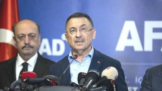 Cumhurbaşkanı Yardımcısı Oktay depremde can kaybını açıkladı