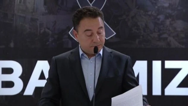 DEVA Partisi depremde hayatını kaybedenler için anma programı düzenledi