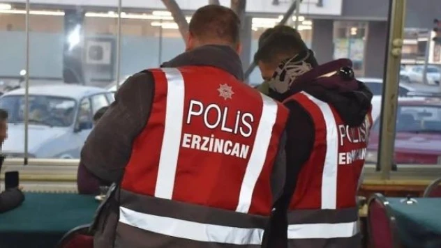 Erzincan'da narkotik ve asayiş denetimi
