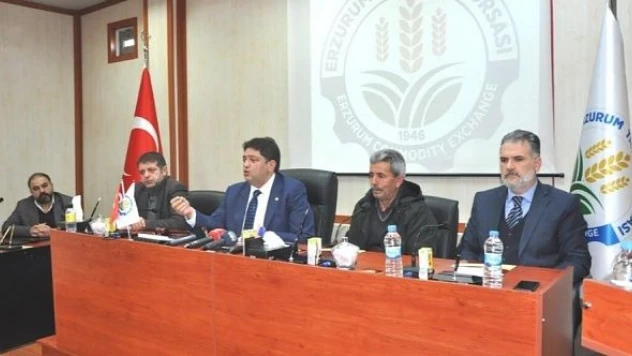 Erzurum Ticaret Borsası'ndan üreticiye sevindiren haber