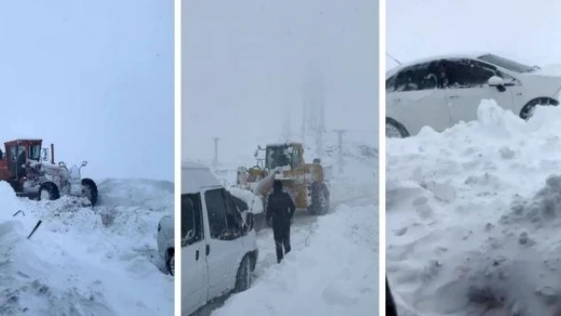 Şemdinli-Derecik karayolu kapandı