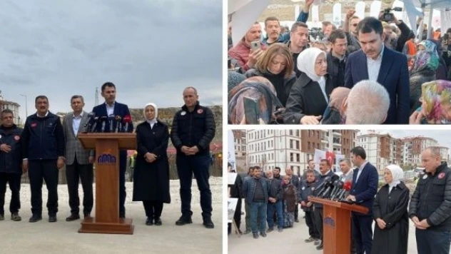 Bakan Kurum: 'ྑ milyon tek yürek olduk''