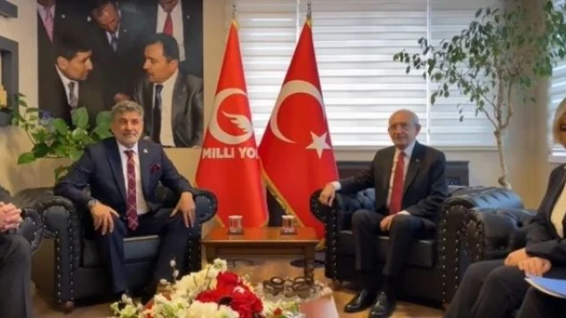 CHP Lideri Kılıçdaroğlu, MYP Lideri Çayır'la görüştü