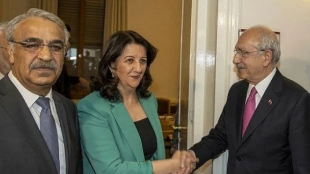 Cumhurbaşkanı adayı Kılıçdaroğlu, HDP yetkilileri ile görüşüyor