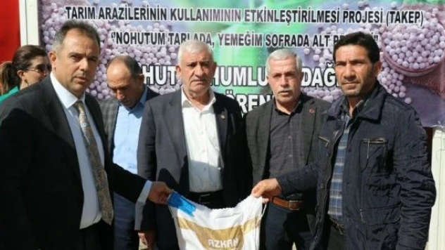 Elazığ'da 'Nohudum Tarlada, Yemeğim Sofrada' projesi