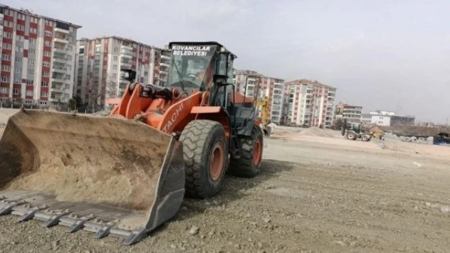 Kovancılar'dan depremzedelere konteyner kent