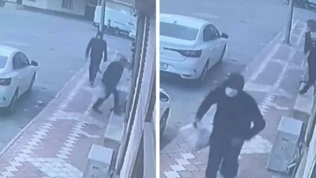 Maskeli hırsız 2 buçuk milyon lira çaldı!