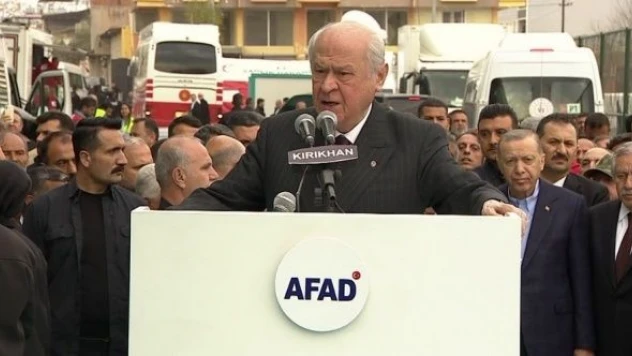 MHP Lideri Bahçeli: ''Dünyada örneğin görülmeyen bir felaketi 35 gün içerisinde kontrol altına aldık''