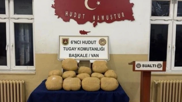 MSB duyurdu: Van'da uyuşturucu çetesine darbe