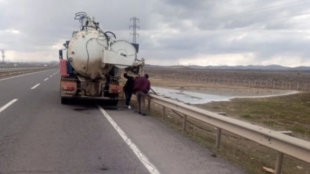 Peynir altı suyu göleti endişelere neden olmuştu... Valilik olaya el attı