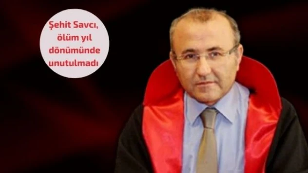 Şehit Savcı Kiraz ölüm yıl dönümünde unutulmadı