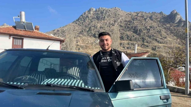 35 yıllık aracı elektrikliye dönüştürdü, 200 kilometreyi 20 liraya gidiyor