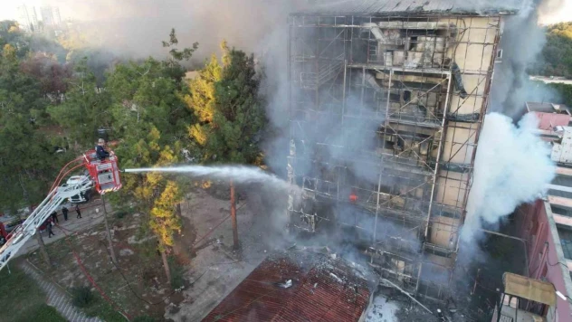 Adana'da hastane yangınında 2 küçük kız çocuğu gözaltına alındı