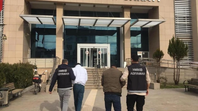 Adıyaman'da uyuşturucu operasyonu: 3 tutuklama